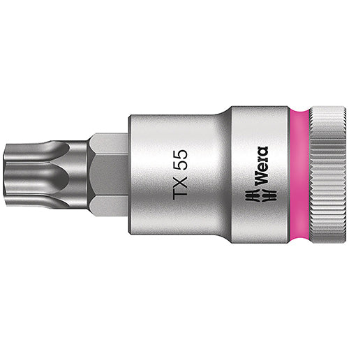 Wera 05003837001 8767C Hold Function Socket 1/2" Drive Torx 55/60mm Zyklop