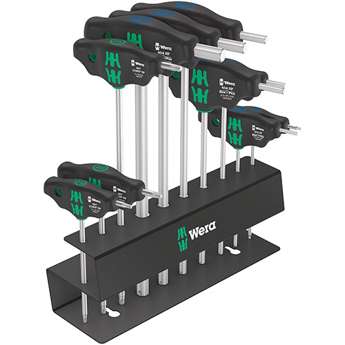 Wera 05004174001 Bicycle Set 6 - T-Handle Set Torx/Hex HF 10pc