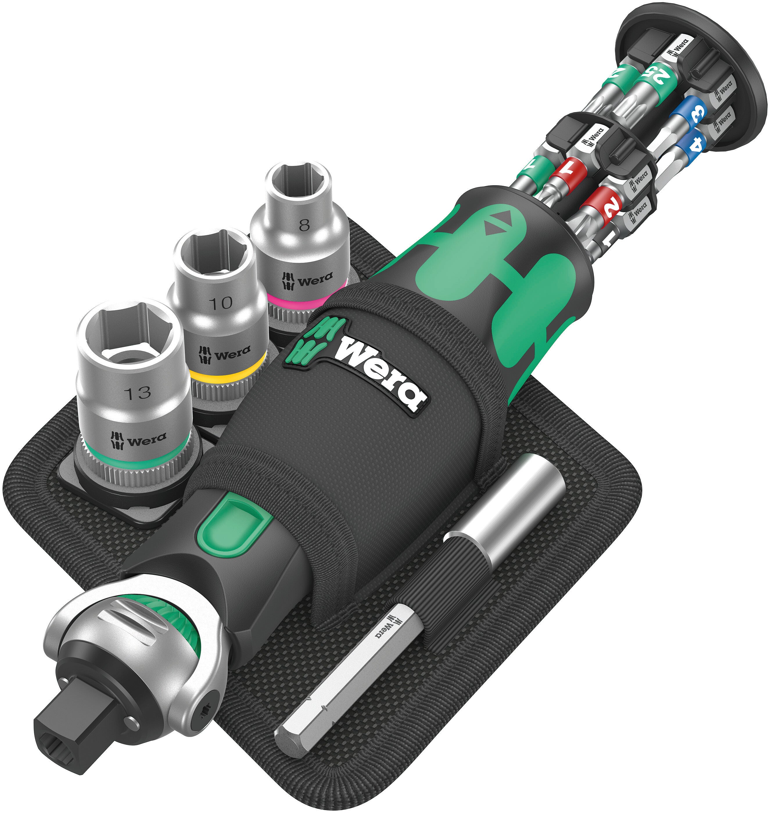 Wera 05004281001 8009 Zyklop Pocket Set 2 15pc