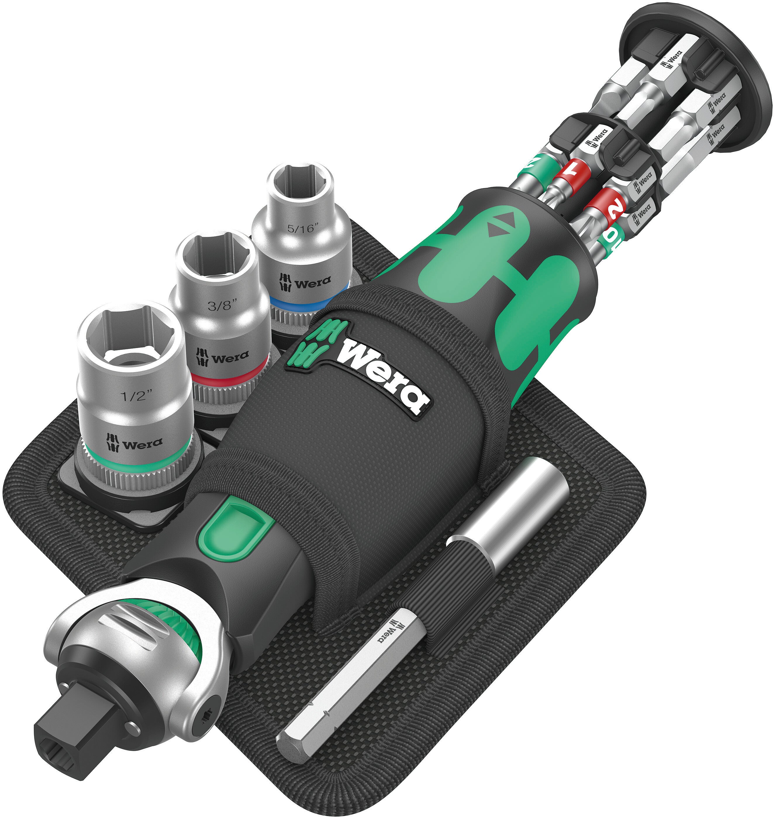 Wera 05004283001 8009 Zyklop Pocket Set Imperial 2 15pc