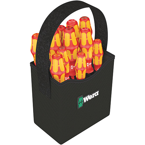Wera 05004310001 Kraftform 2Go 100 Phillips/Pozidriv/Torx/Slotted 12pc