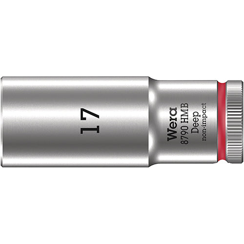 Wera 05004539001 8790 HMB Deep 3/8" Socket, 17x64mm Zyklop