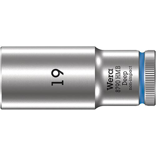 Wera 05004541001 8790 HMB Deep 3/8" Socket, 19x64mm Zyklop