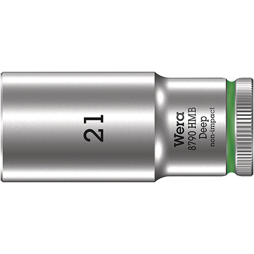 Wera 05004543001 8790 HMB Deep 3/8" Socket, 21x64mm Zyklop