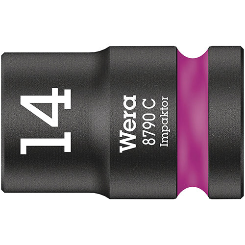 Wera 05004571001 8790 C Impaktor Socket 1/2" Drive, 14x38mm Zyklop