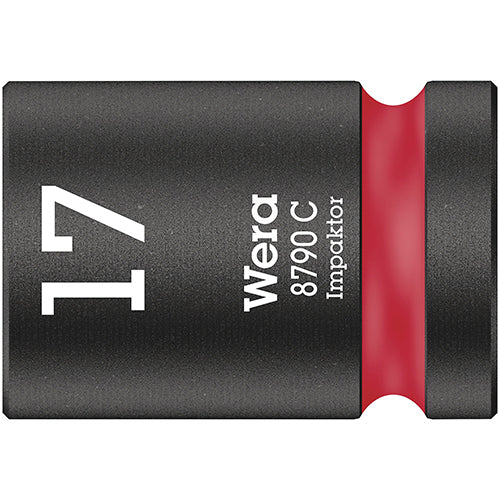 Wera 05004574001 8790 C Impaktor Socket 1/2" Drive, 17x38mm Zyklop