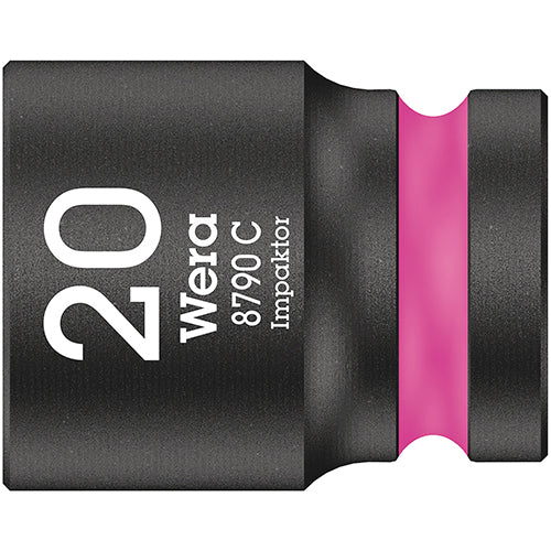 Wera 05004577001 8790 C Impaktor Socket 1/2" Drive, 20x38mm Zyklop