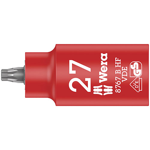 Wera 05004922001 8767 B VDE HF Torx Zyklop Bit Socket 3/8" 27x55mm