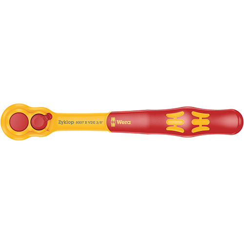 Wera 05004966001 8007 B VDE Ratchet Zyklop 3/8 Drive