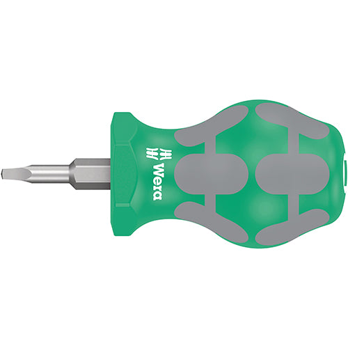 Wera 05008863001 368 Stubby Screwdriver Square #01x25mm