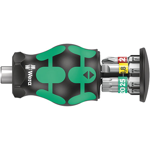 Wera 05008873001 Kraftform Kompakt Stubby Magazine 1 Phillips/Torx/Slotted BTZ 6pc