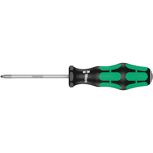 Wera 05009310001 355 Screwdriver Pozidriv 1/80 Kraftform Plus