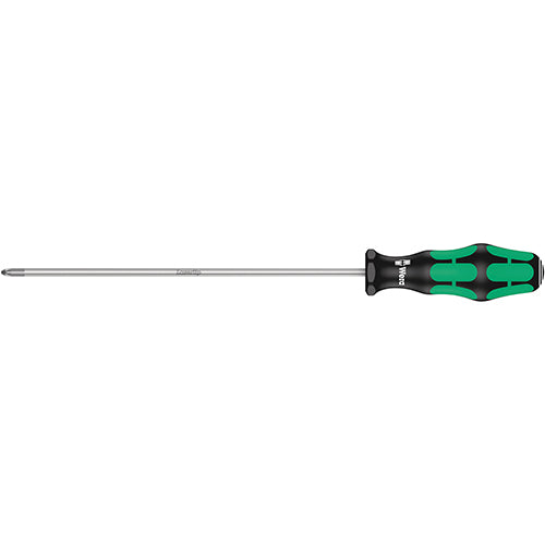 Wera 05009312001 355 Screwdriver Pozidriv 1/200 Kraftform Plus