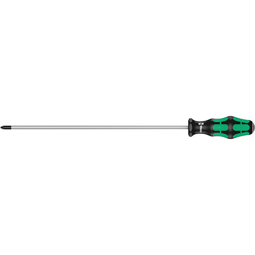 Wera 05009319001 355 Screwdriver Pozidriv 2/300 Kraftform Plus