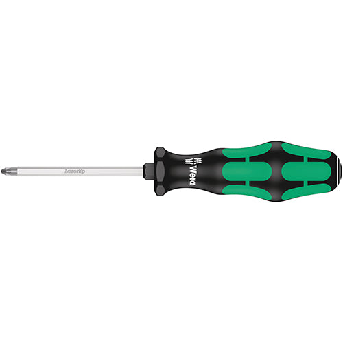 Wera 05009341001 355SK Screwdriver Pozidriv 1/80 Kraftform Plus