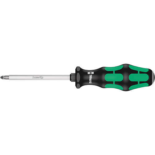 Wera 05009342001 355SK Screwdriver Pozidriv 2/100 Kraftform Plus