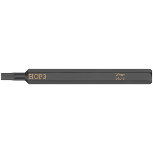 Wera 05018150001 840 S 1/4" Impact Bit Hex-Plus 30x70mm