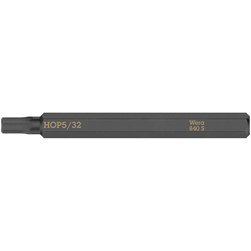 Wera 05018155001 840 S 1/4" Impact Bit Hex-Plus 5/32"x70mm