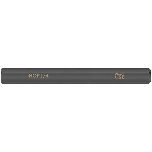 Wera 05018157001 840 S 1/4" Impact Bit Hex-Plus 1/4"x70mm
