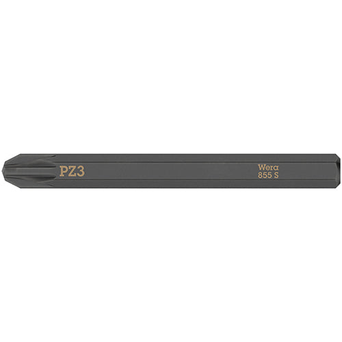 Wera 05018165001 855 S 1/4" Impact Bit Pozidriv 3x70mm