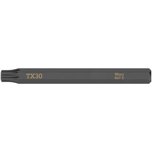 Wera 867 S 1/4" Impact Bit Torx 30x70mm