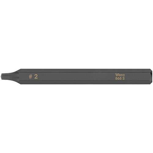 Wera 05018172001 868 S 1/4" Impact Bit # 2x70mm