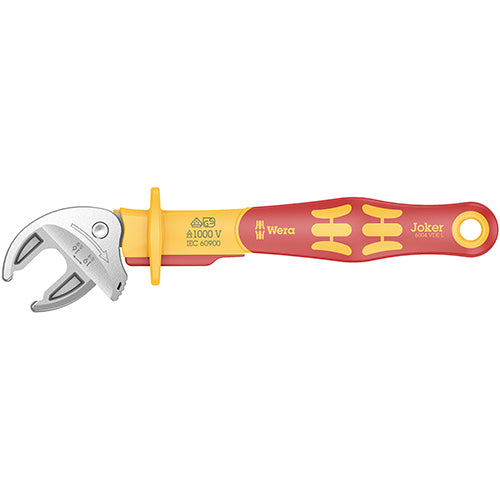 Wera 05020153001 6004 Joker VDE L Self-Setting Spanner 16-19mm