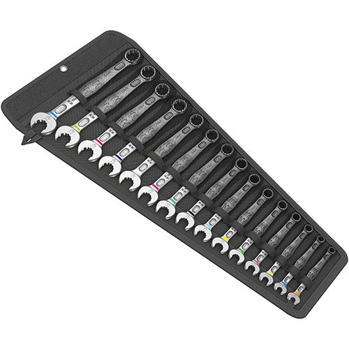 Wera 05020302001 6003 Joker 15 Set 1 Combination Wrench 15pc