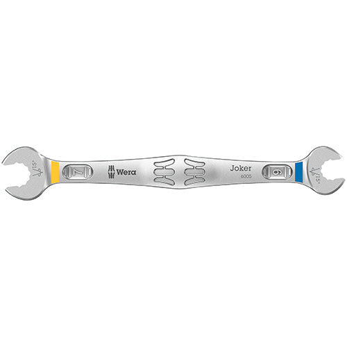 Wera 05020310001 6005 Joker Double Open-End Wrench 6x7mm