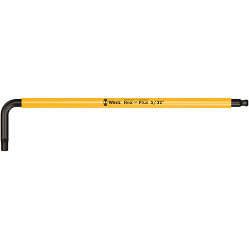 Wera 05022633001 950SPKL Multicolour Hex Key 5/32/137 Long Ballend Blacklaser