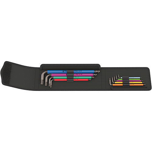 Wera 05022639001 950SPKL/9SZ Hex Key Set 5/64-3/8 Long Ballend Multicolour 9pc