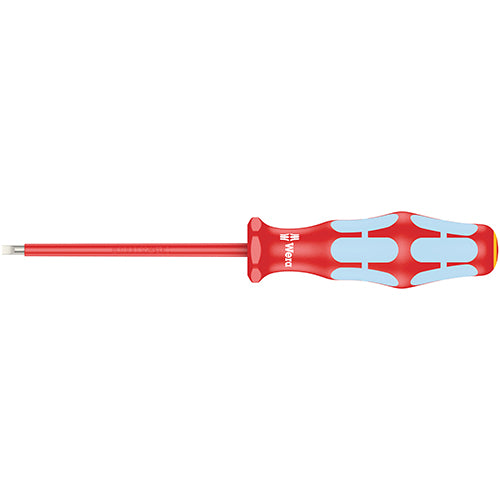 Wera 05022729001 3160i Screwdriver Slotted 0.5/3.0/80 Kraftform Stainless VDE