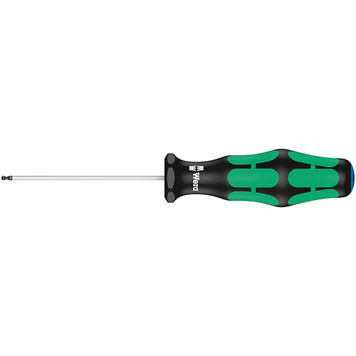 Wera 05022795001 352 Screwdriver Ballend Hex 1.5/60 Kraftform Plus