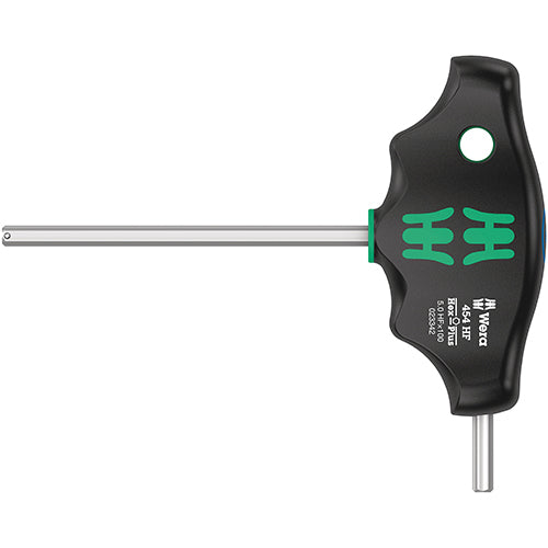 Wera 05023342001 454 Hex-Plus Holding Function T-Handle 5.0x100mm
