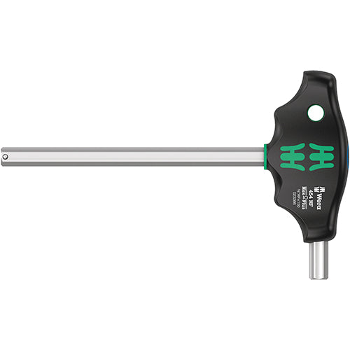 Wera 05023366001 454 Hex-Plus Holding Function T-Handle 3/8"x150mm