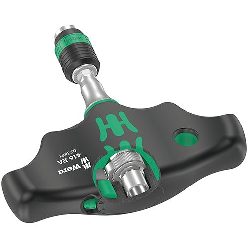 Wera 05023461001 416 RA T-Handle 1/4" Rapidaptor