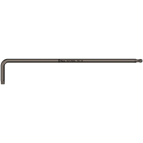 Wera 05024464001 967 PKXL Torx L-Key 15/123 Long Blacklaser