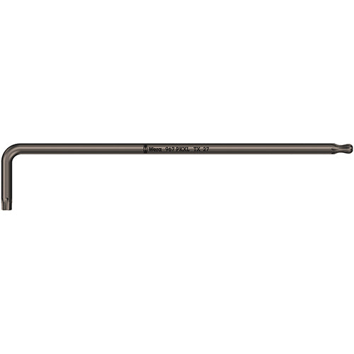 Wera 05024467001 967 PKXL Torx L-Key 27/172 Long Blacklaser