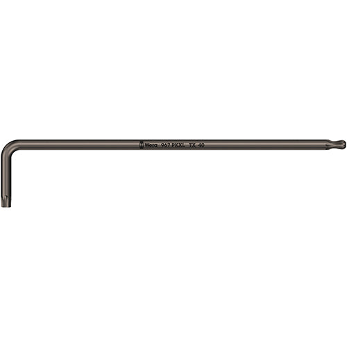 Wera 05024469001 967 PKXL Torx L-Key 40/224 Long Blacklaser