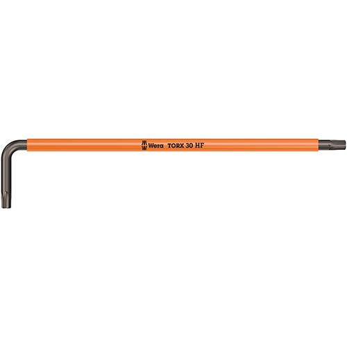 Wera 05024478001 967 SXL HF Torx Multicolour L-Key 30/195 Long Blacklaser