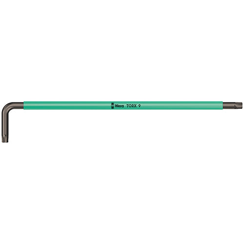 Wera 05024482001 967 SXL Torx Multicolour L-Key 9/101 Long Blacklaser