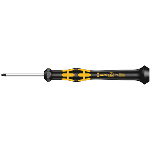 Wera 05030080001 1572 Kraftform Micro Screwdriver Microstix M/40mm ESD