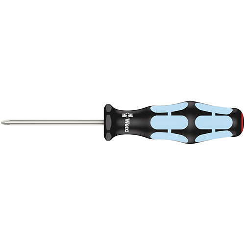 Wera 05032020001 3350 Screwdriver Phillips 0/60 Kraftform Stainless