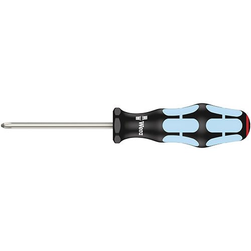 Wera 05032021001 3350 Screwdriver Phillips 1/80 Kraftform Stainless