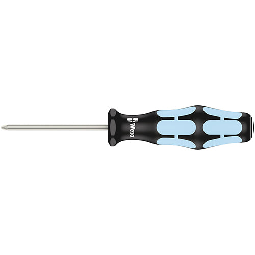 Wera 05032030001 3355 Screwdriver Pozidriv 0/60 Kraftform Stainless