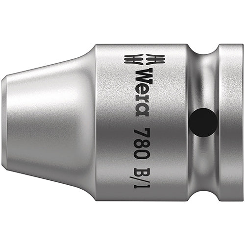 Wera 05042655001 780B/1 Adaptor 3/8" Sq-1/4" Hex/30mm