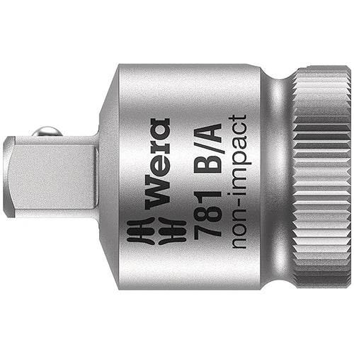 Wera 05042672001 781 B/A 3/8" Sq/Sq Adaptor 3/8" To 1/4"