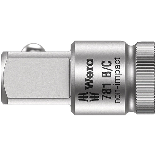 Wera 05042673001 781 B/C 3/8" Sq/Sq Adaptor 3/8" To 1/2"