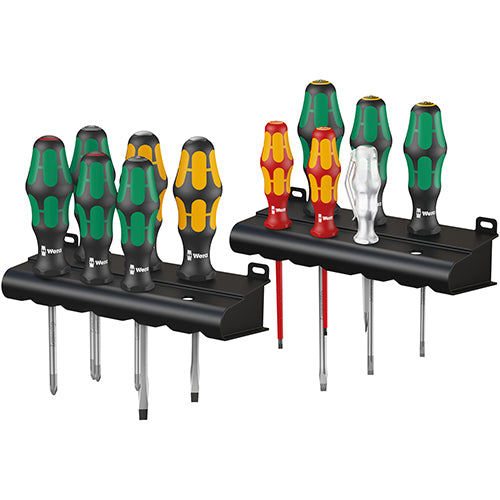 Wera 05051010001 Kraftform XXL Screwdriver Set Phillips/Pozidriv/Slotted Kraftform Plus 12pc