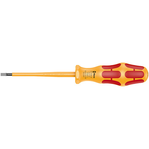 Wera 05051583001 1060i Kraftform VDE Slotted Screwdriver 0.8 x 4.0 x 100mm